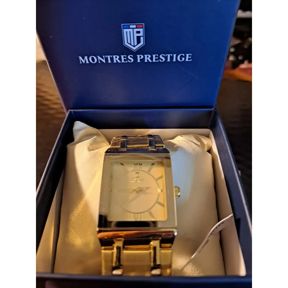 Montres Prestige x INVICTA Men's Watch 41.5mm Gold MPW0251